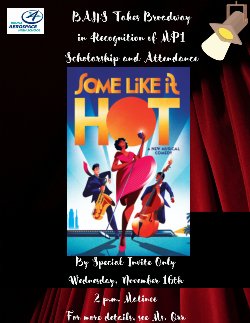 Broadway Incentive Trip Flyer